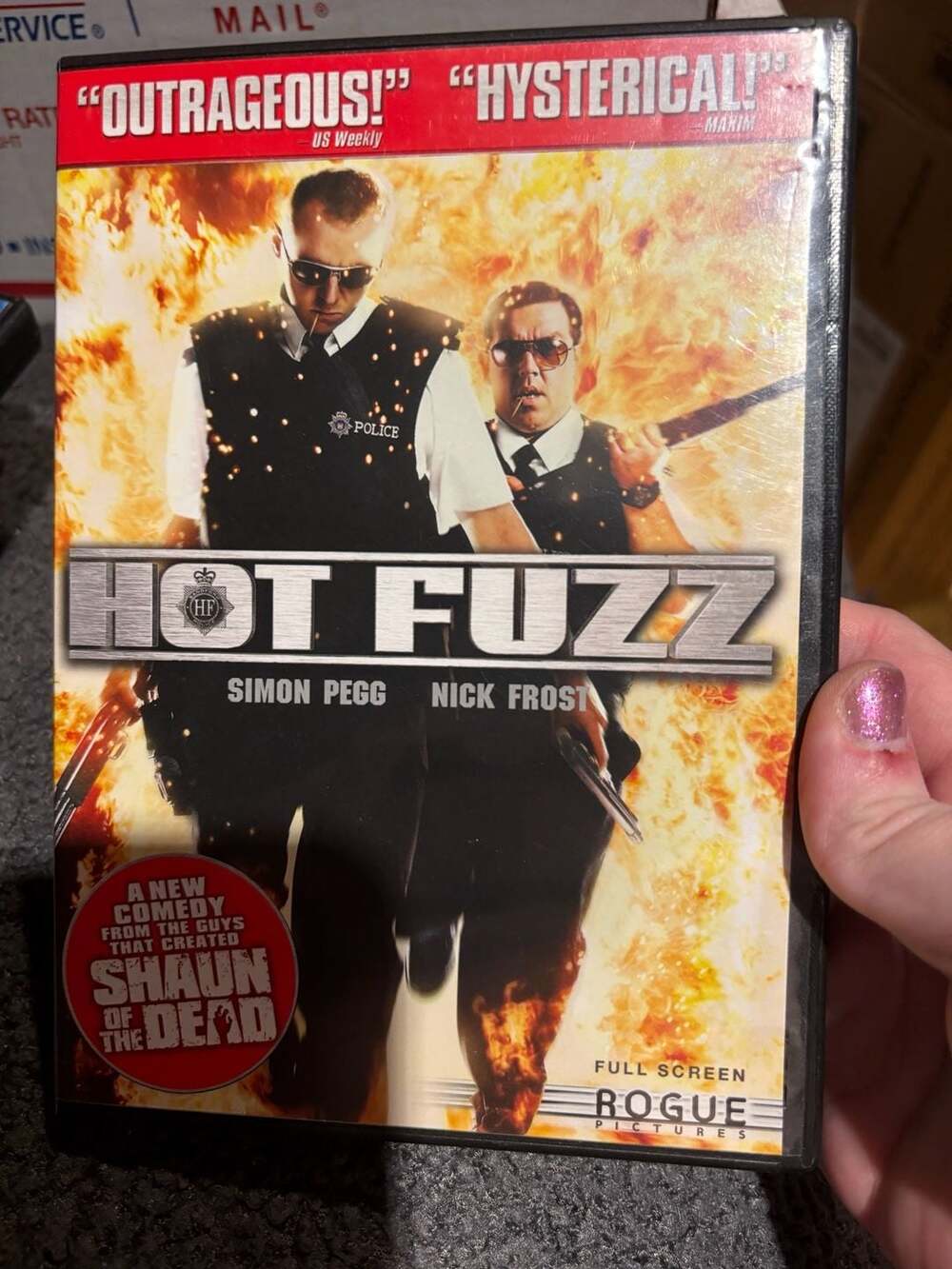 Hot Fuzz dvd